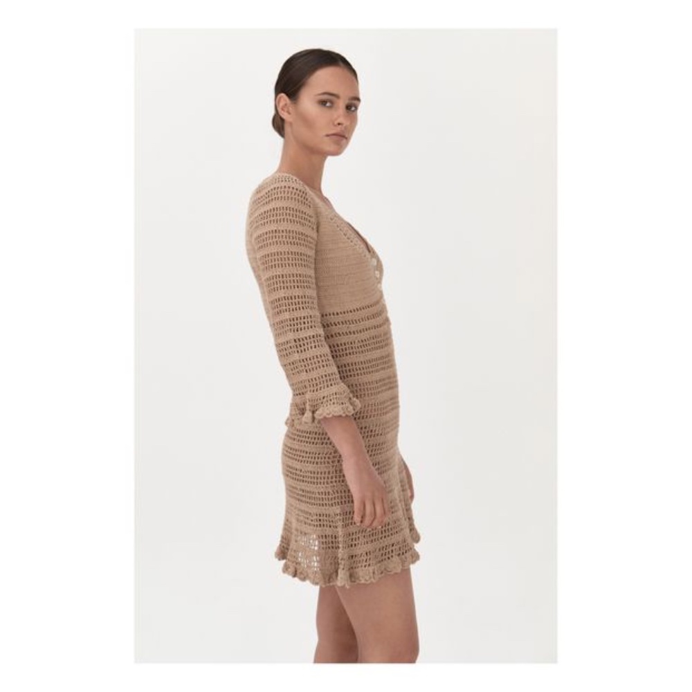 She made me Neha Dress Beige size XS - Picture 2 of 4